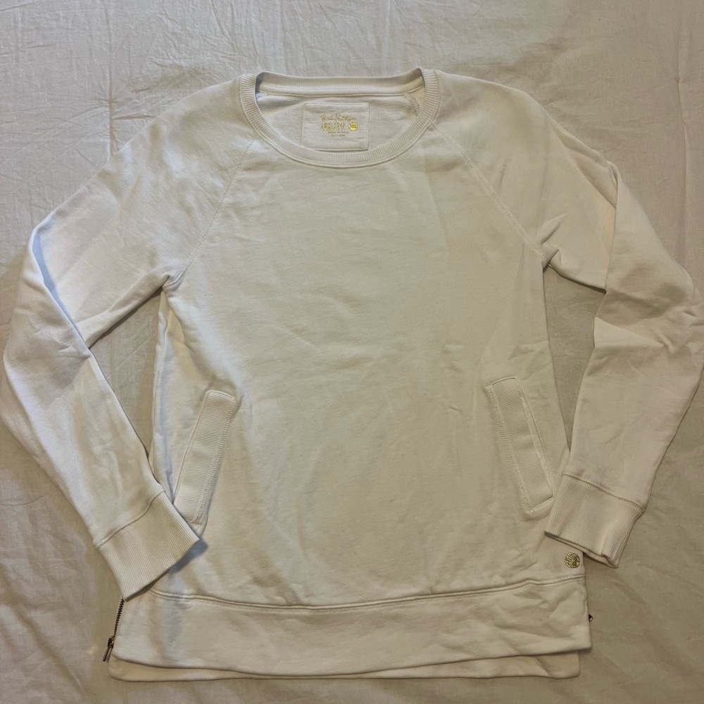 Lilly Pulitzer Luxletic White Top
